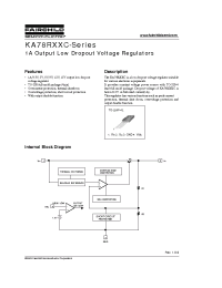 Datasheet KA78R12CTU manufacturer Fairchild